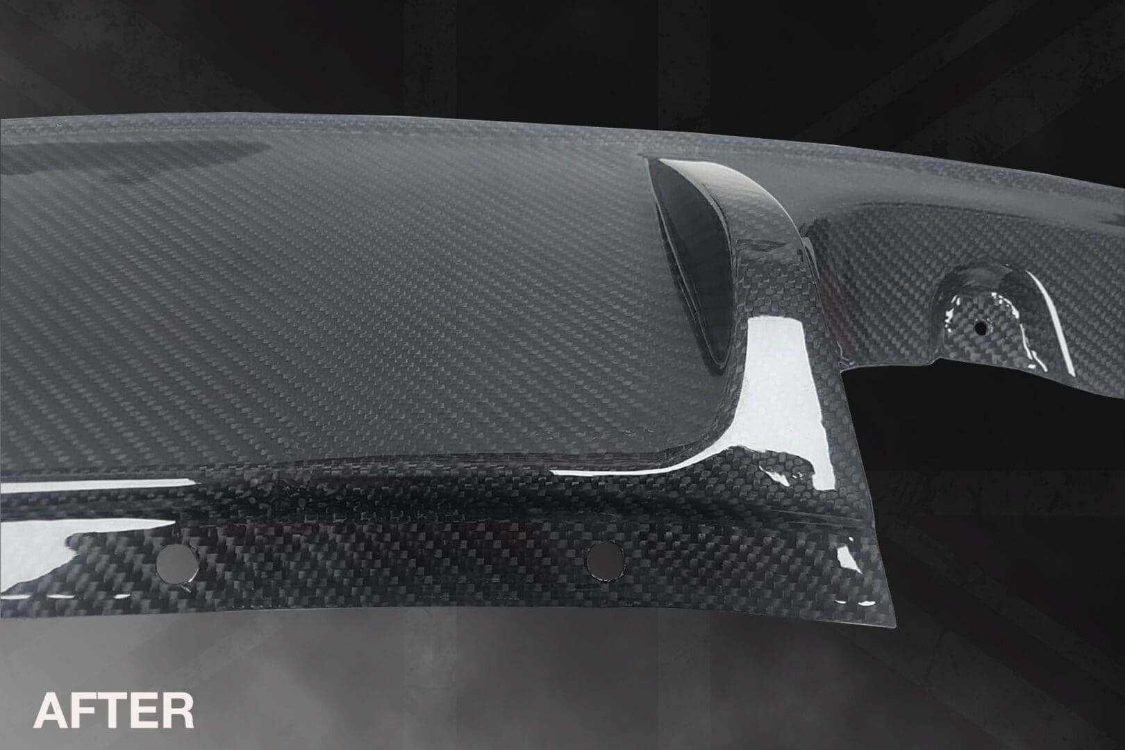 Jaguar XKR-S Carbon Fibre Diffuser Repair
