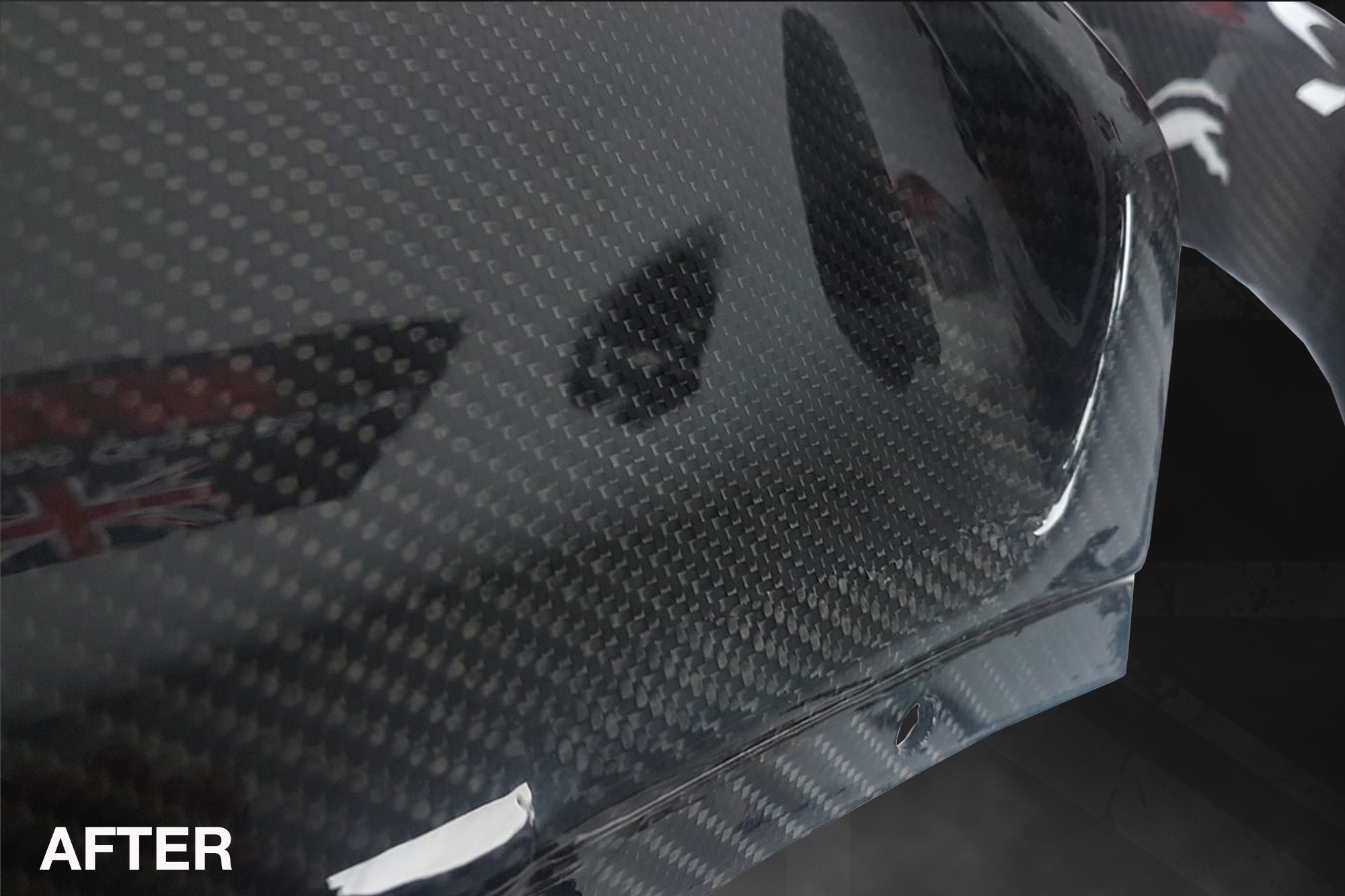 Jaguar XKR-S Carbon Fibre Diffuser Repair
