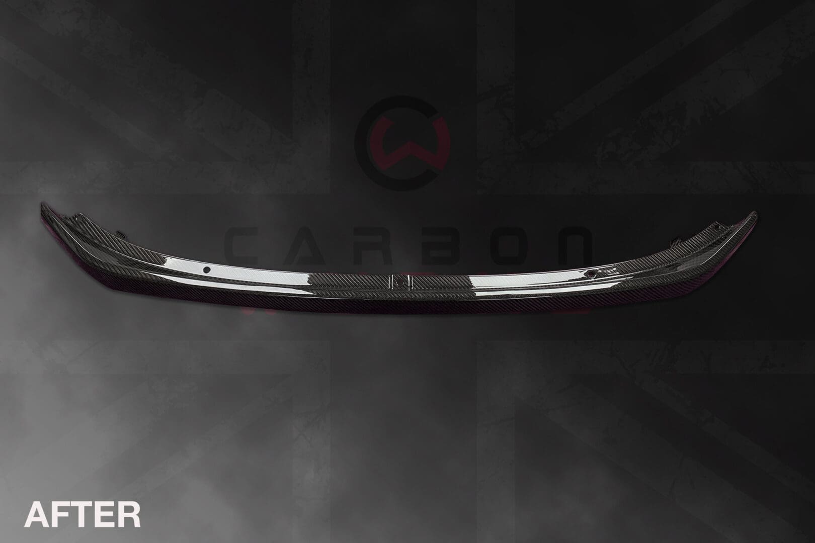 Jaguar XKR-S Carbon Fibre Splitter Repair