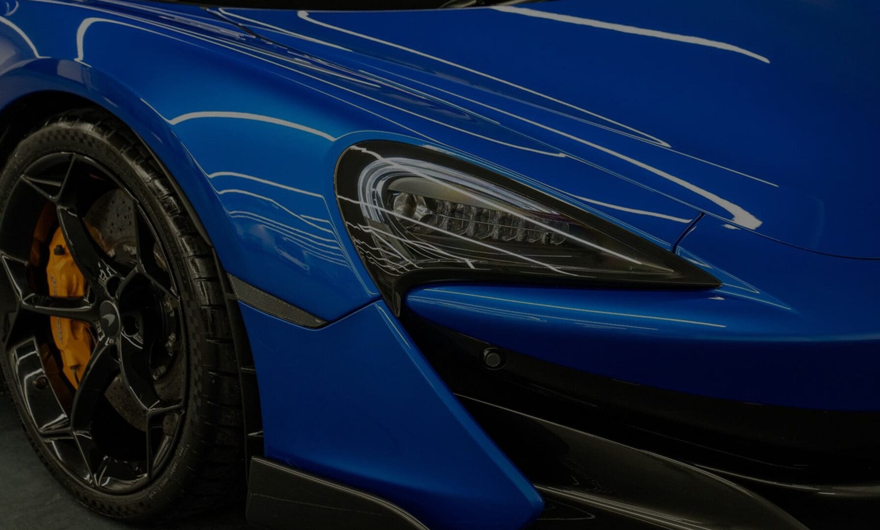Mclaren 600LT Carbon Fibre Front Bumper Canard Repair