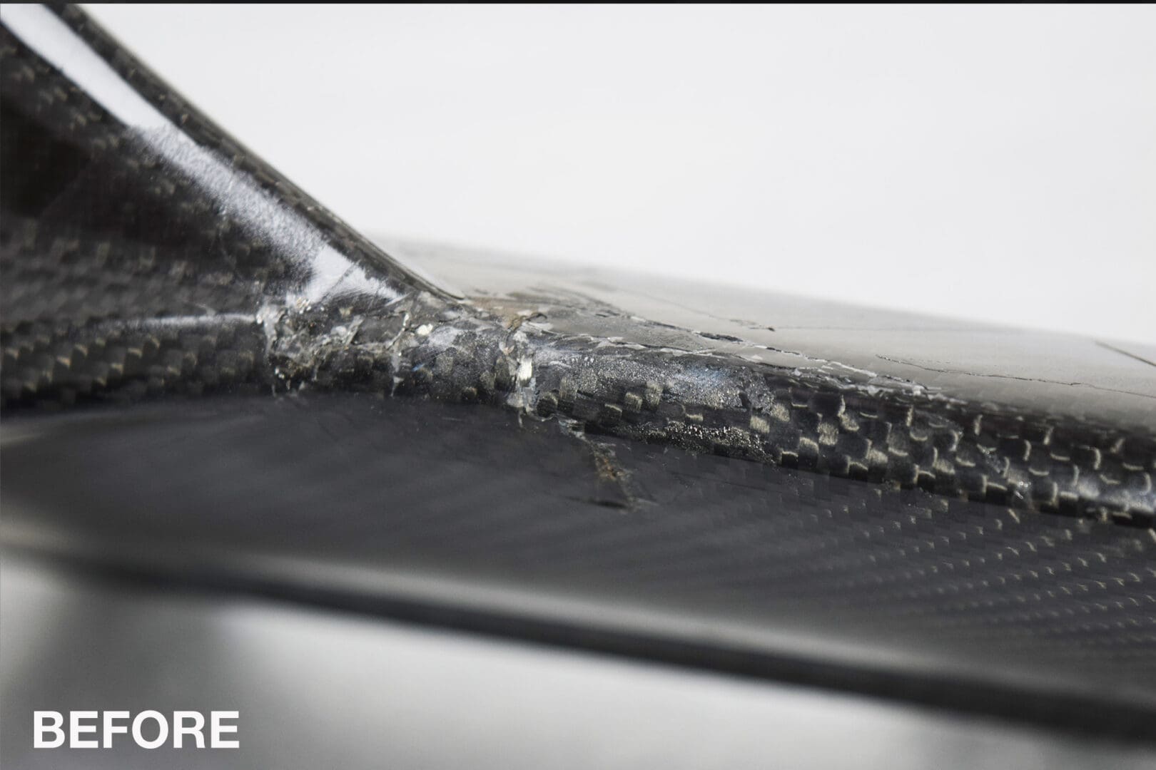 Lamborghini Urus Front Bumper Splitter Carbon Fibre Repair