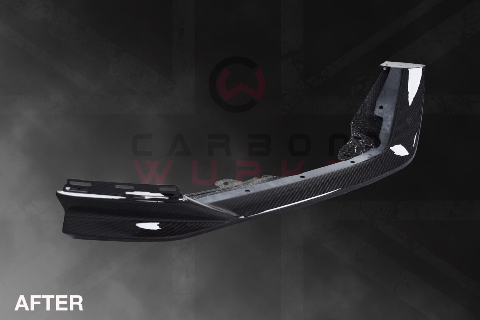 Lamborghini Urus Front Bumper Splitter Carbon Fibre Repair