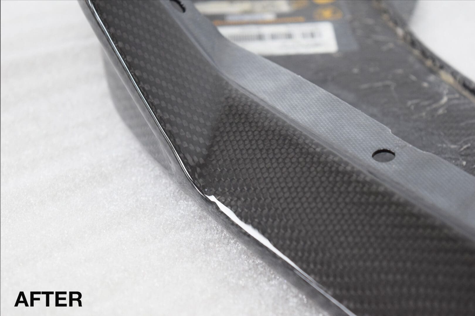 Lamborghini Urus Front Bumper Splitter Carbon Fibre Repair
