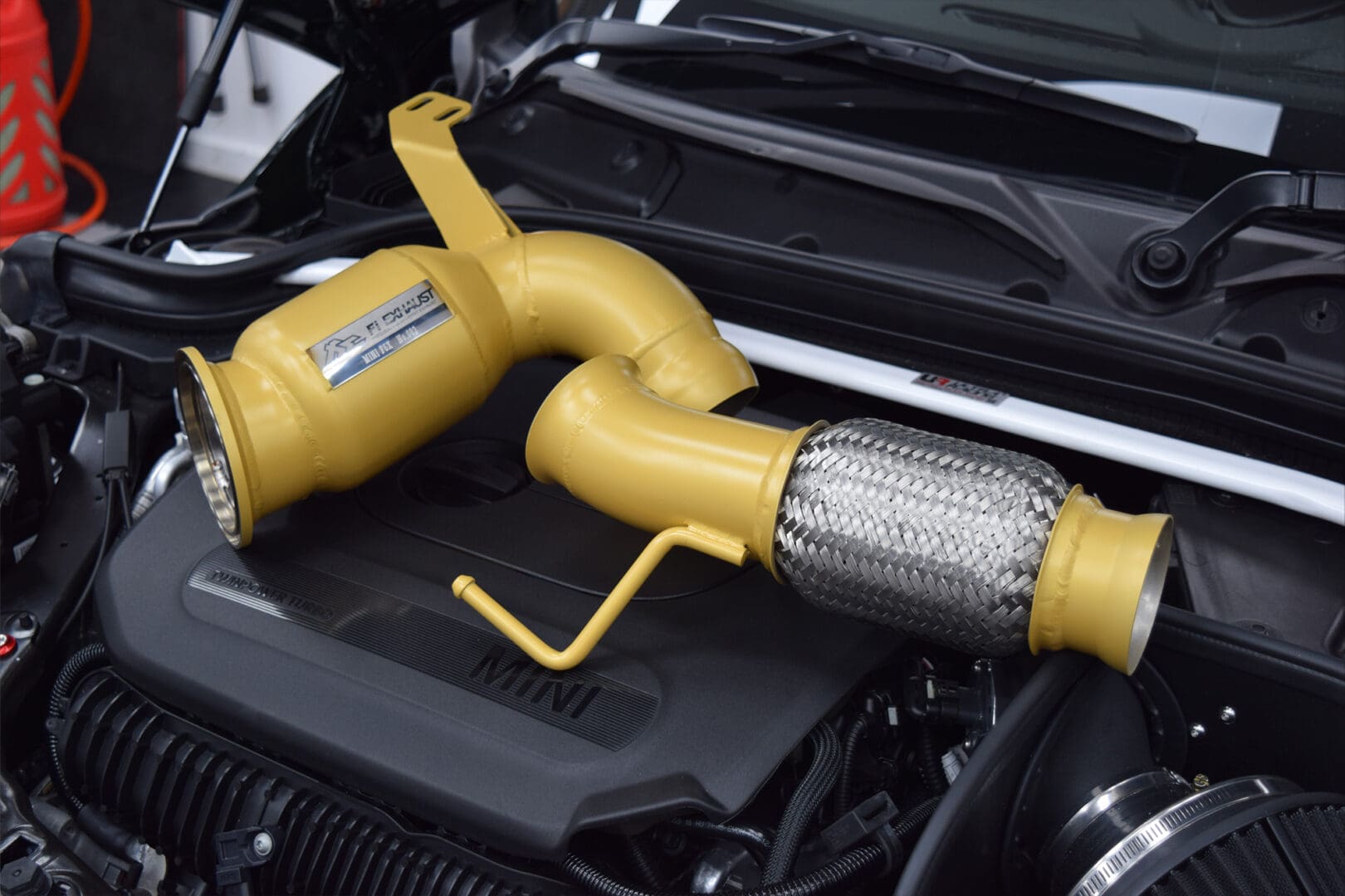 Carbonwurks Track Car Build - Downpipes