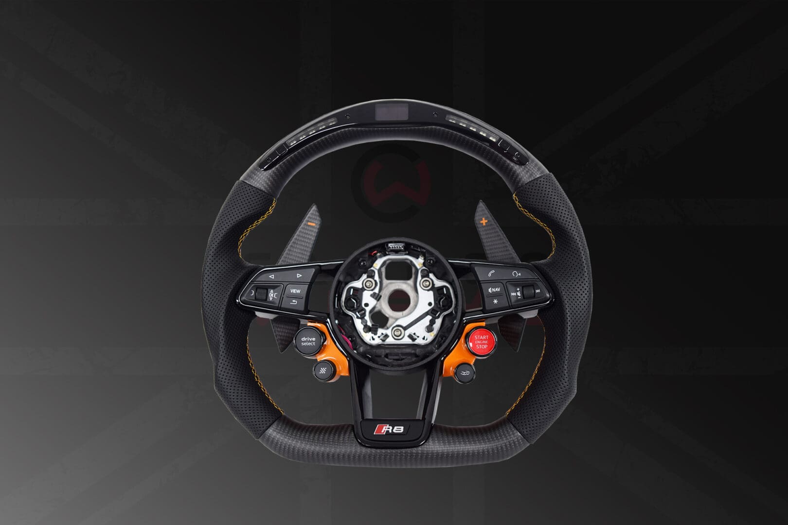 Carbonwurks Track Car Build - Race Steering Wheel