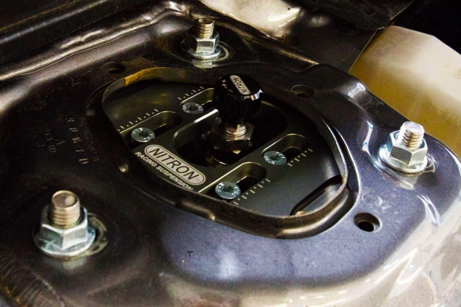 Carbonwurks Track Car Build - Adjustable Top Mounts