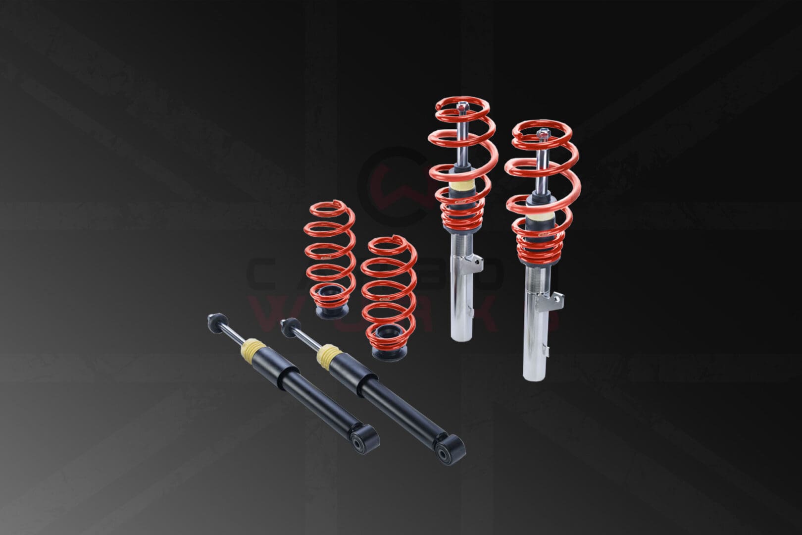 Carbonwurks Track Car Build - Shock Absorbers