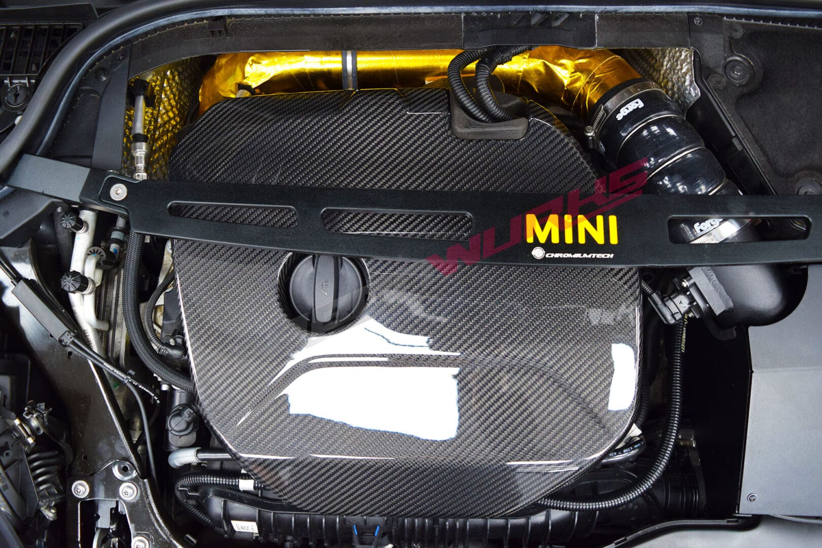 Mini F56 Pre-LCI Carbon Fibre Engine Cover
