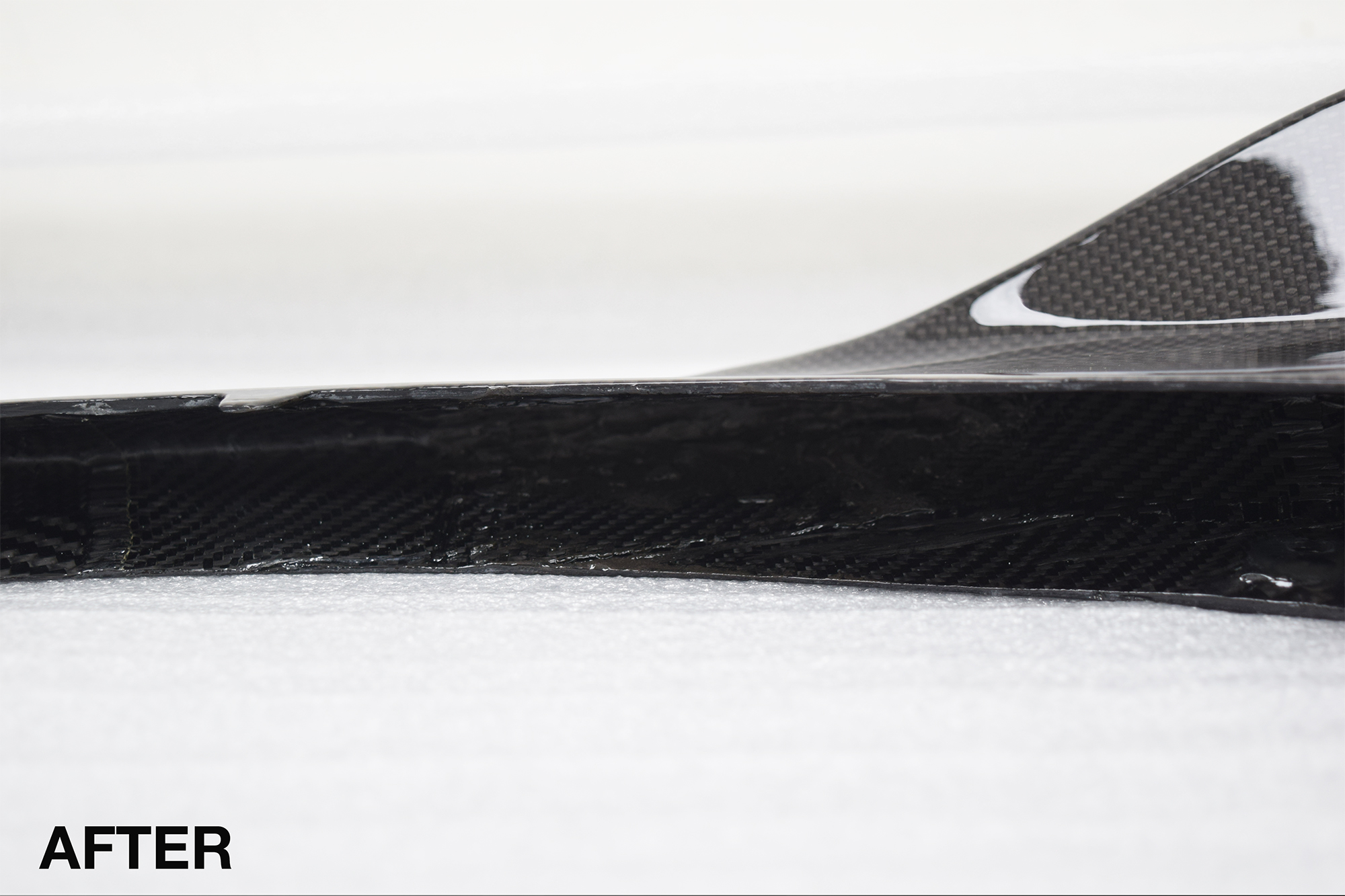 Ferrari 296 GTB Front Splitter Carbon Fibre Repair