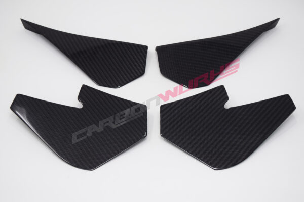 BMW M3 / M4 (F8X) GT4 Carbon Fibre Front Bumper Canards