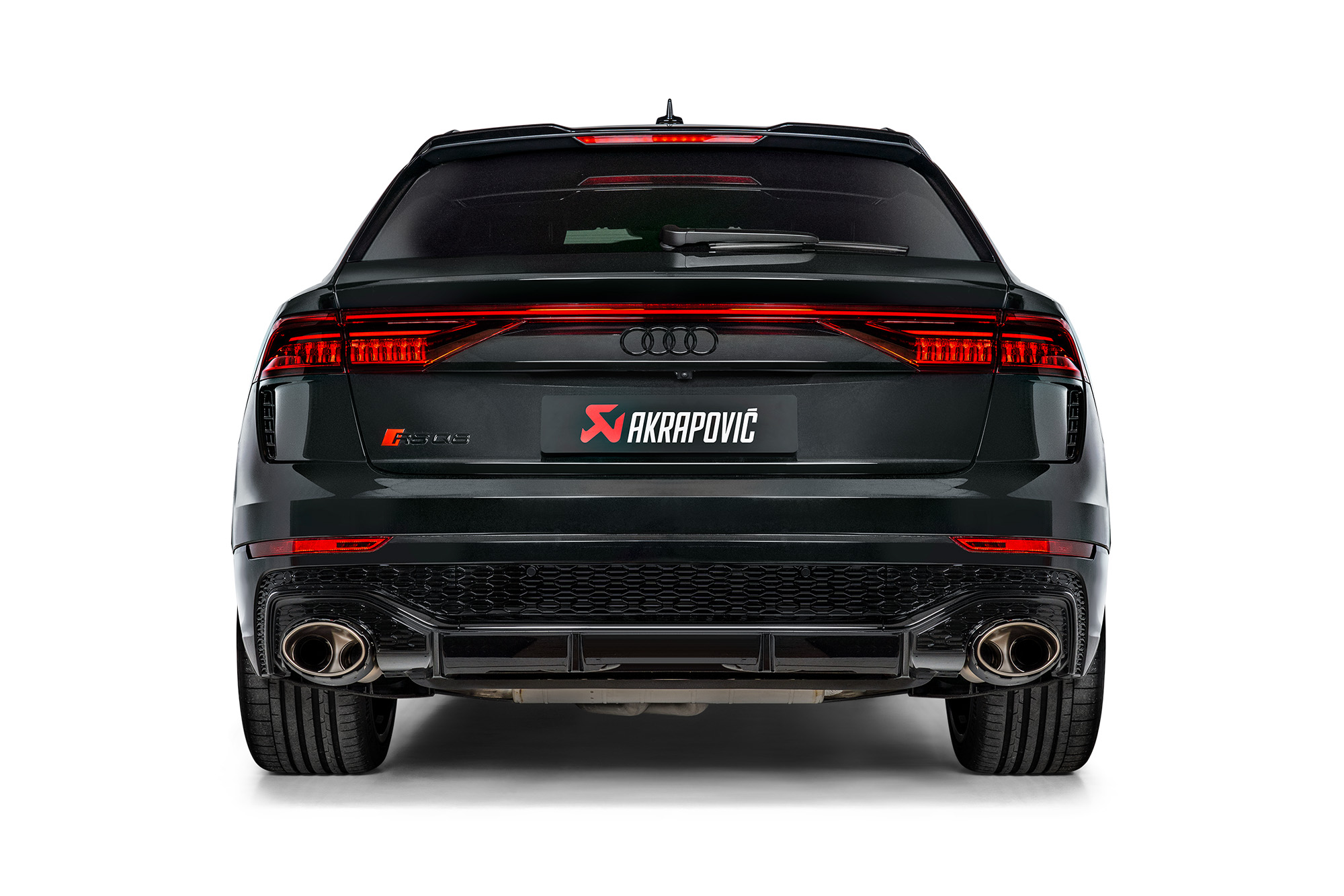 Audi RSQ8 Akrapovic Exhaust System Carbonwurks Poole Bournemouth Dorset