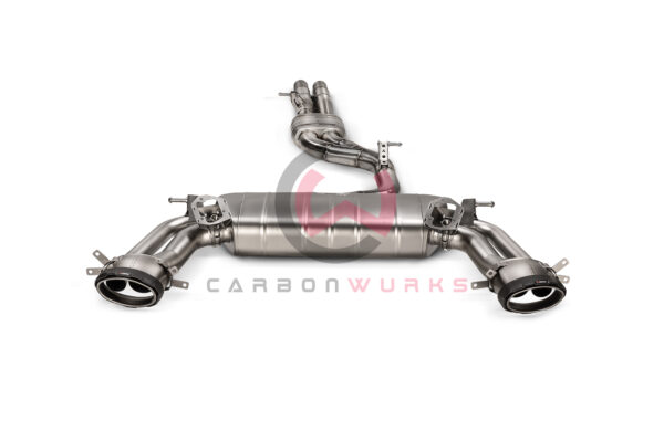 Audi RS3 Akrapovic Exhaust System Carbonwurks Poole Bournemouth Dorset