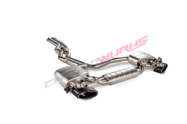 Audi RS6 & RS7 C8 Akrapovic Exhaust System Carbonwurks Poole Bournemouth Dorset