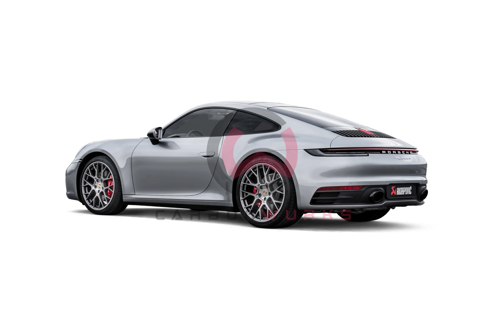 Akrapovic Porsche 911 Carrera (992.1) Akrapovic Exhaust System Black Tips Carbonwurks Poole Bournemouth Dorset