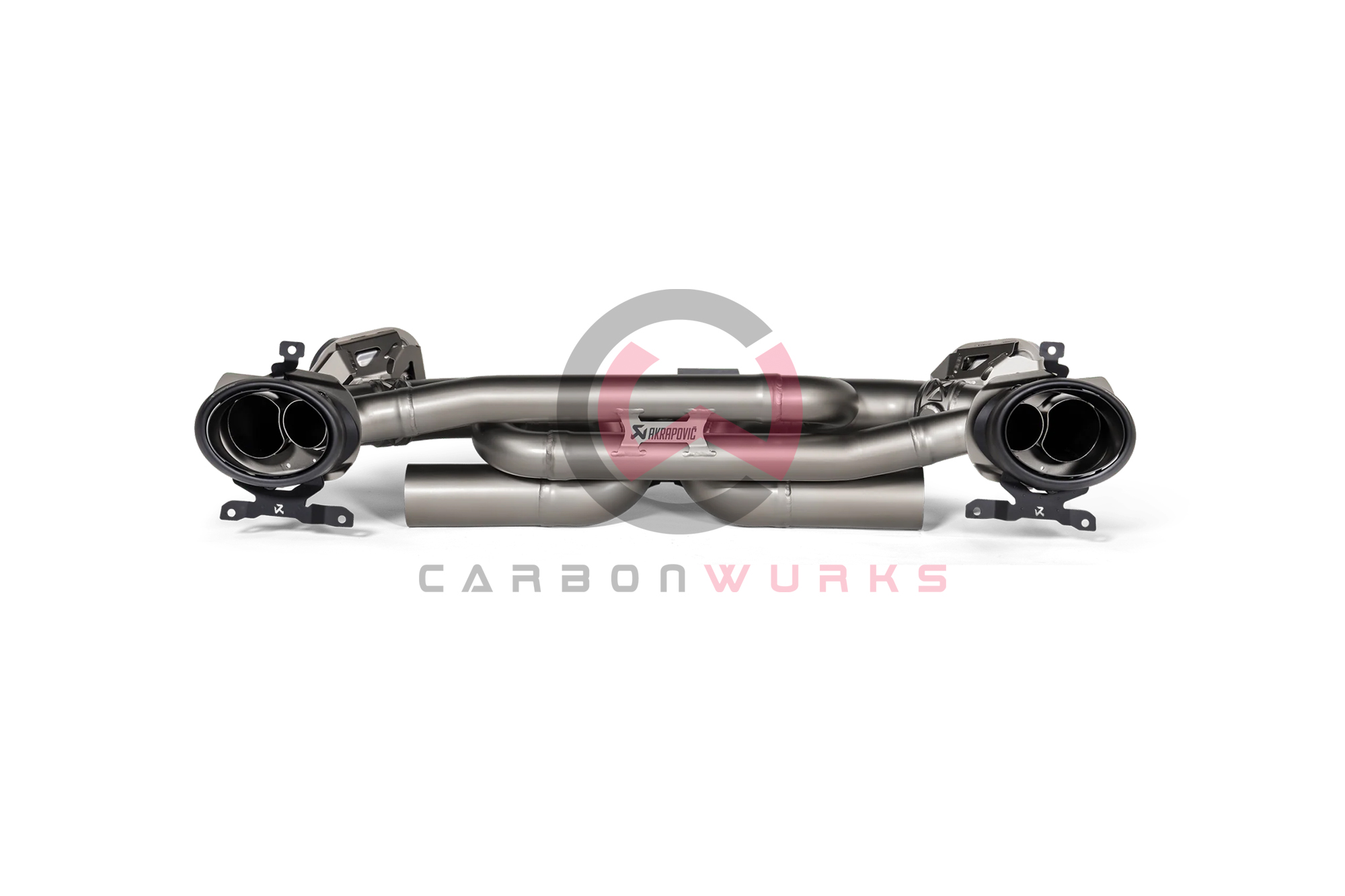 Akrapovic Porsche 911 Carrera (992.1) Akrapovic Exhaust System Black Tips Carbonwurks Poole Bournemouth Dorset