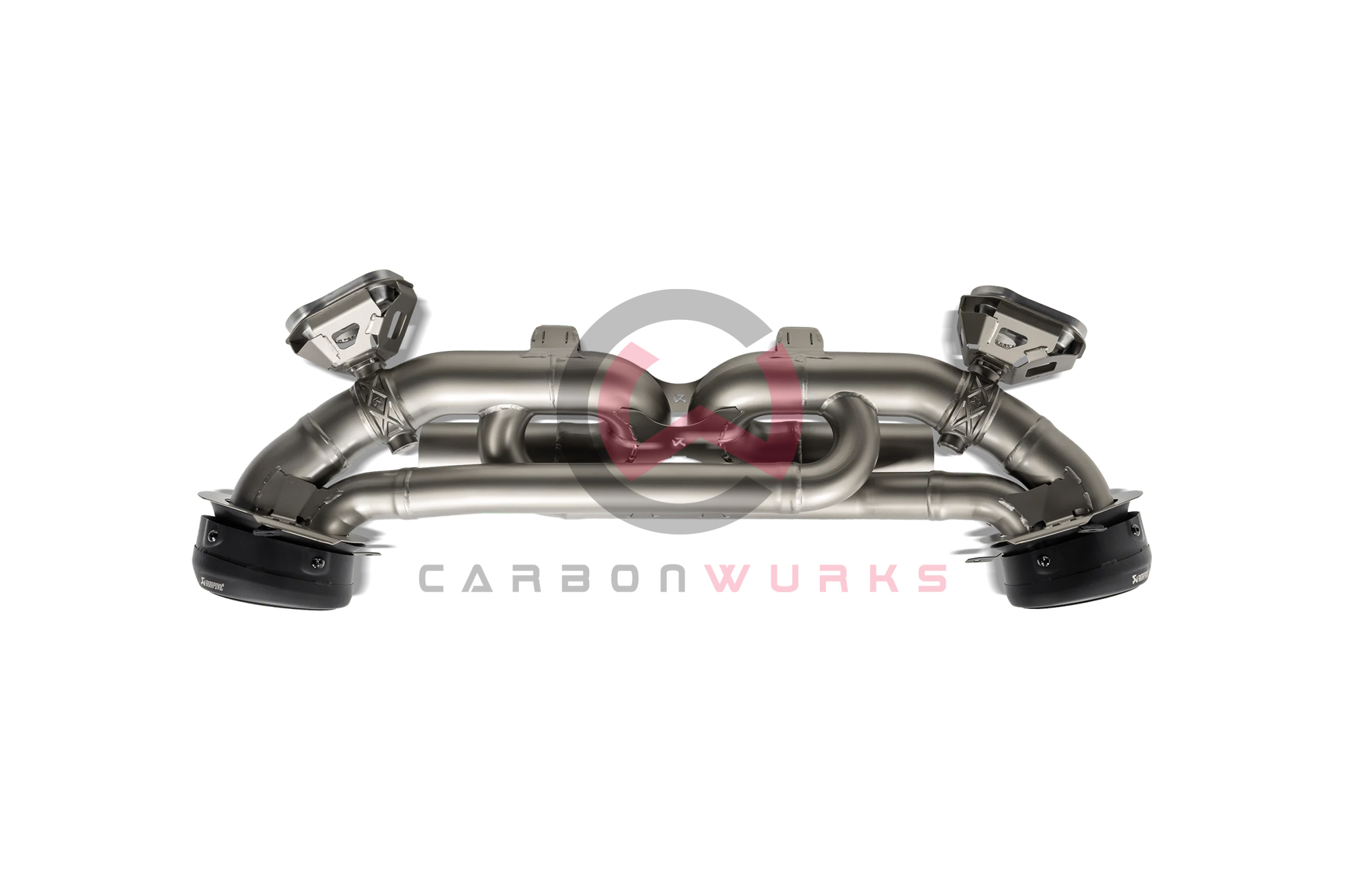 Akrapovic Porsche 911 Carrera (992.1) Akrapovic Exhaust System Black Tips Carbonwurks Poole Bournemouth Dorset