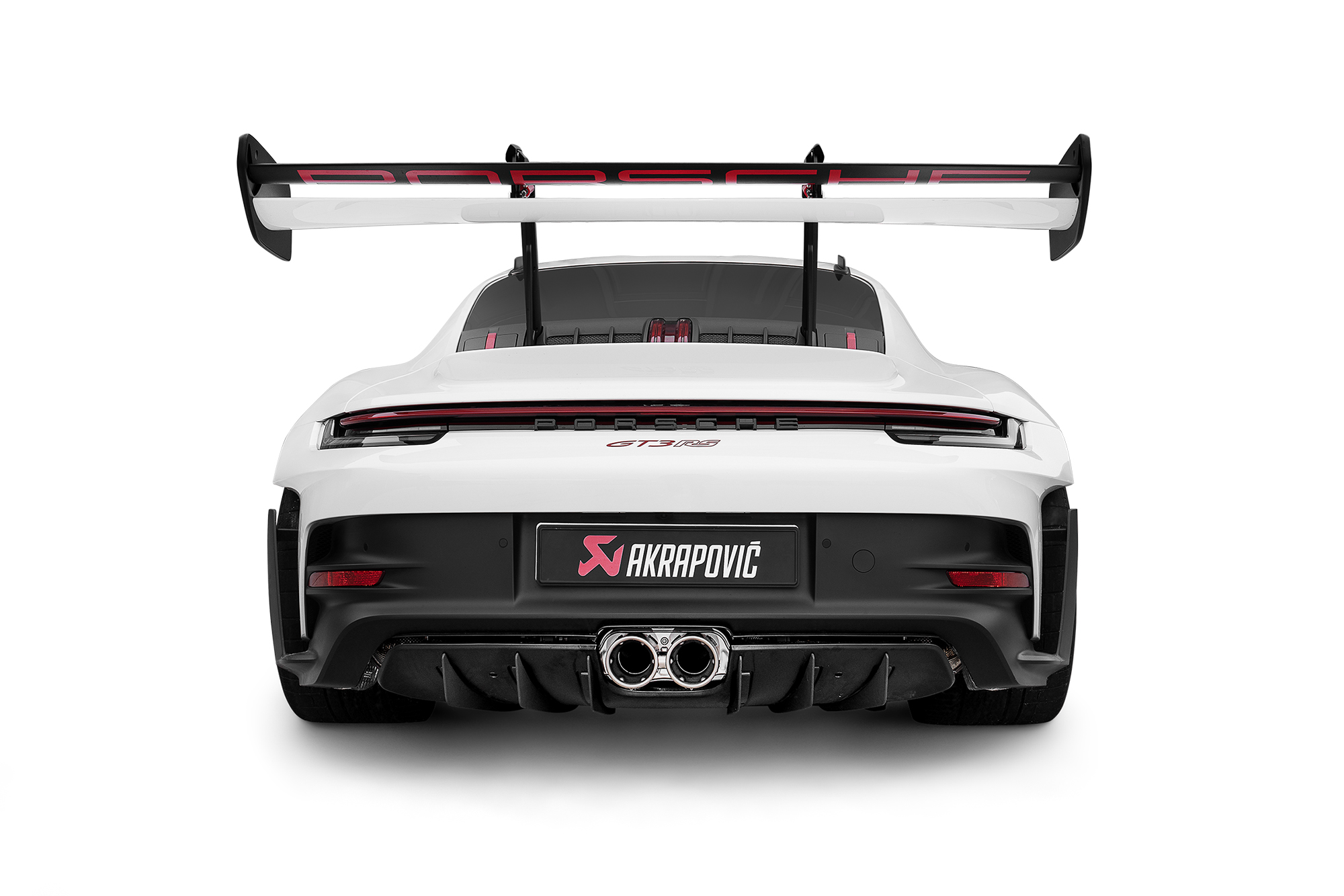 Akrapovic Porsche 911 GT3 RS (992) Akrapovic Exhaust System Carbonwurks Poole Bournemouth Dorset