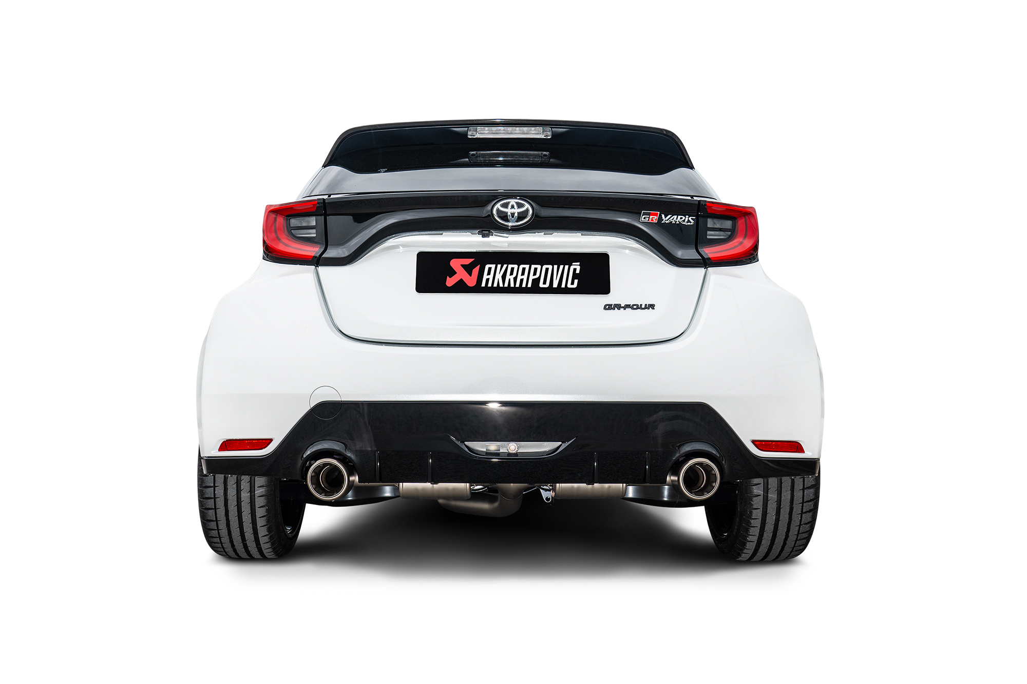 Toyota GR Yaris Akrapovic Exhaust System Carbonwurks Poole Bournemouth Dorset