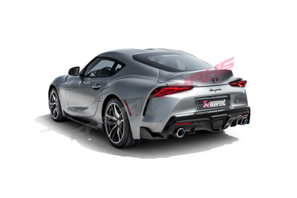 Toyota Supra A90 Akrapovic Exhaust System Carbonwurks Poole Bournemouth Dorset