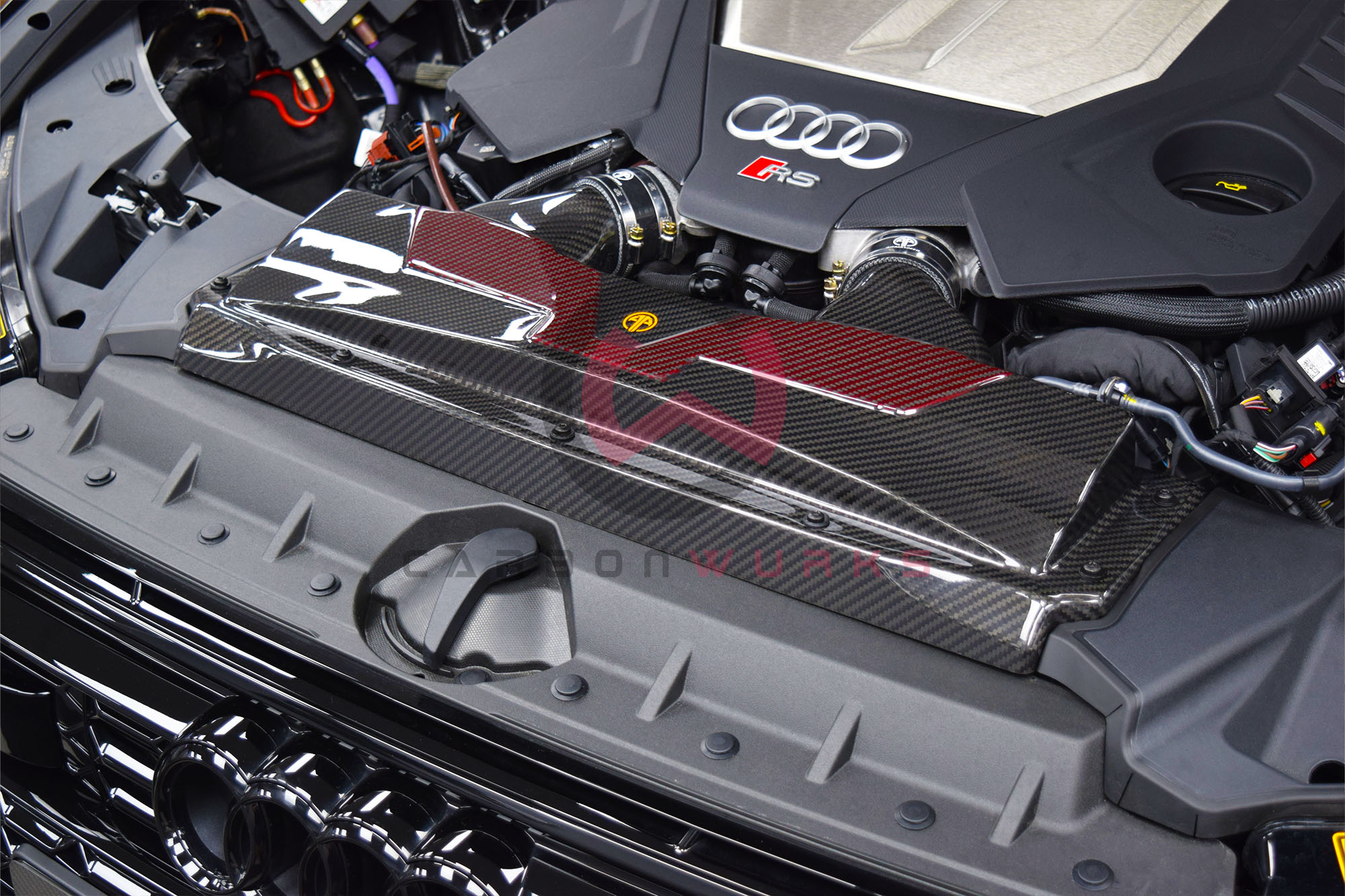 Armaspeed Audi RS6 C8 Carbon Fibre Intake Cover