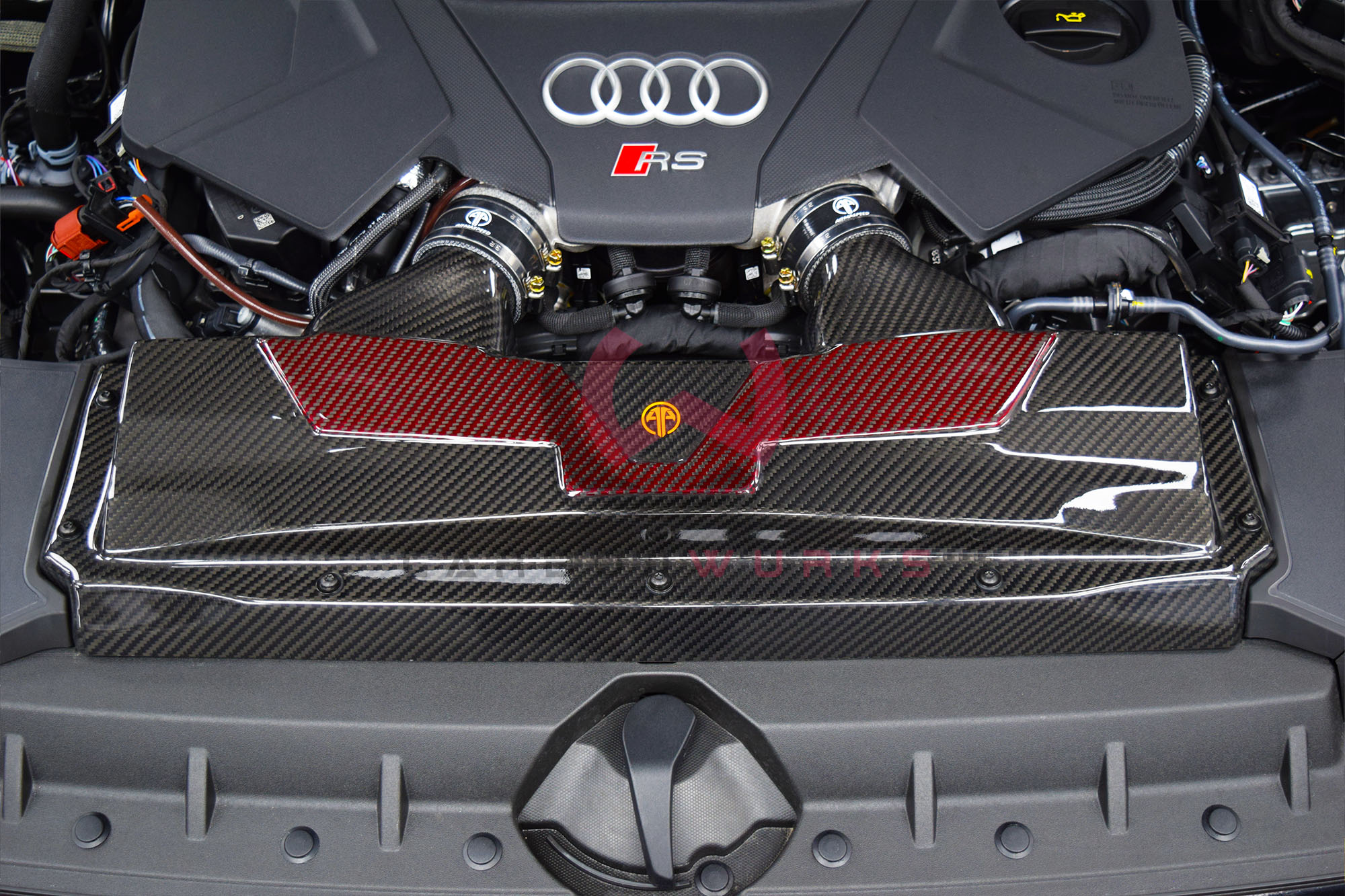 Armaspeed Audi RS6 C8 Carbon Fibre Intake Cover