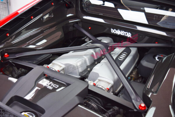 Downstar Inc Audi R8 4S Gen 2 Titanium engine bay dress up kit