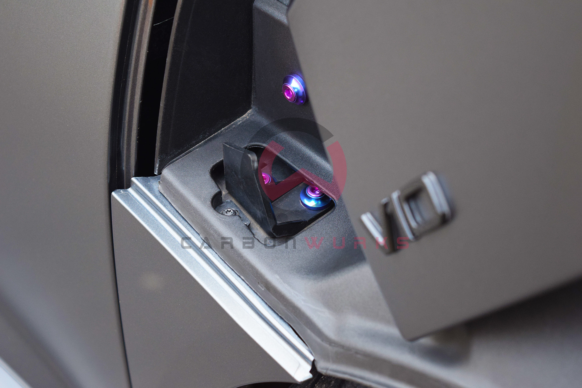 Downstar Inc Audi R8 4S Gen 2 Titanium Frunk / Bonnet Dress Up Kit