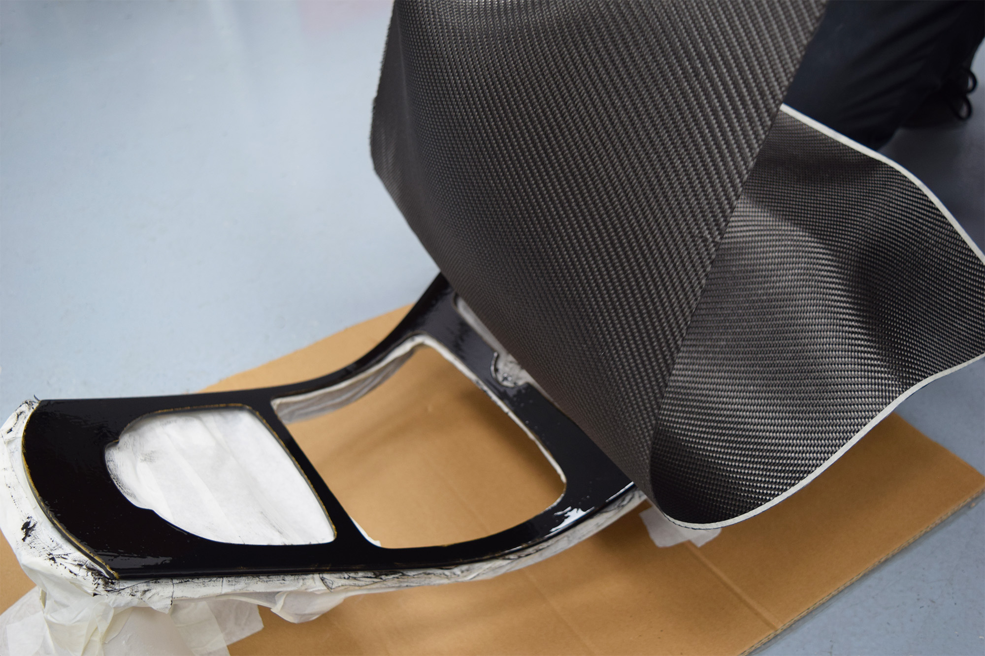 Carbon Fibre Mercedes C63 Centre Console-3 Carbon Fibre Mercedes C63 Centre Console