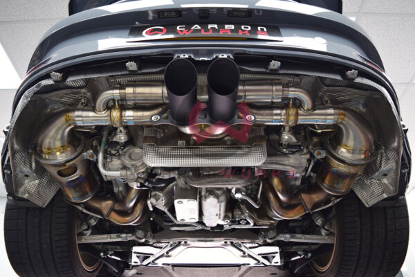 Porsche 911 GT3 (992) JCR Developments Titanium Race Exhaust Pipe