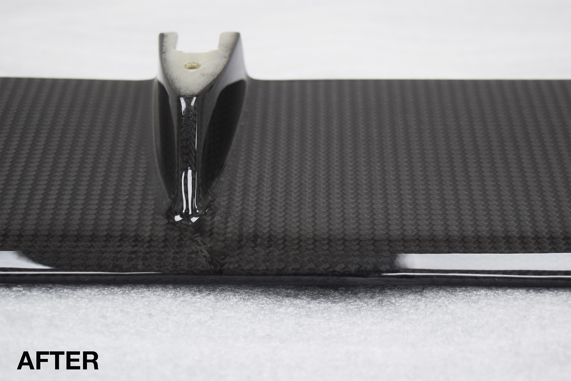 Audi RS6 C7 Carbon Fibre Front Splitter Repair