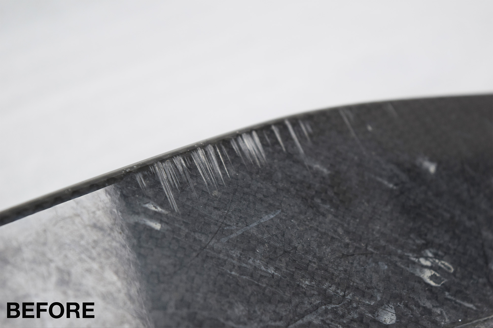 Audi RS6 C7 Carbon Fibre Front Splitter Repair