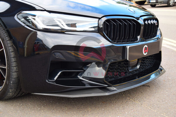 BMW M5 F90 LCI Facelift Front Carbon Fibre Splitter