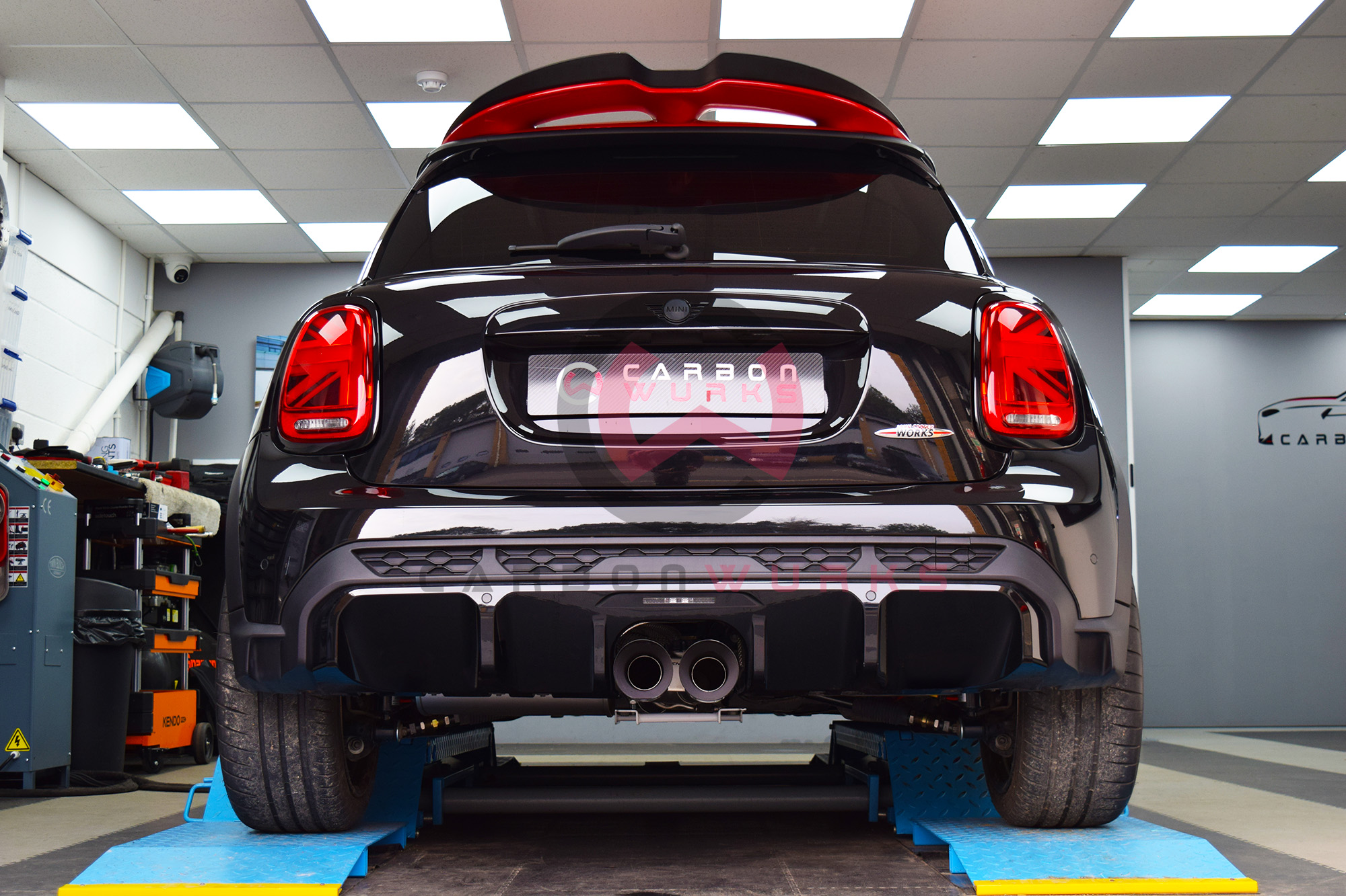 Mini Cooper S / JCW / GP3 F56 / F57 LCI 2 Remus Valve Exhaust System Carbonwurks Poole Bournemouth Dorset