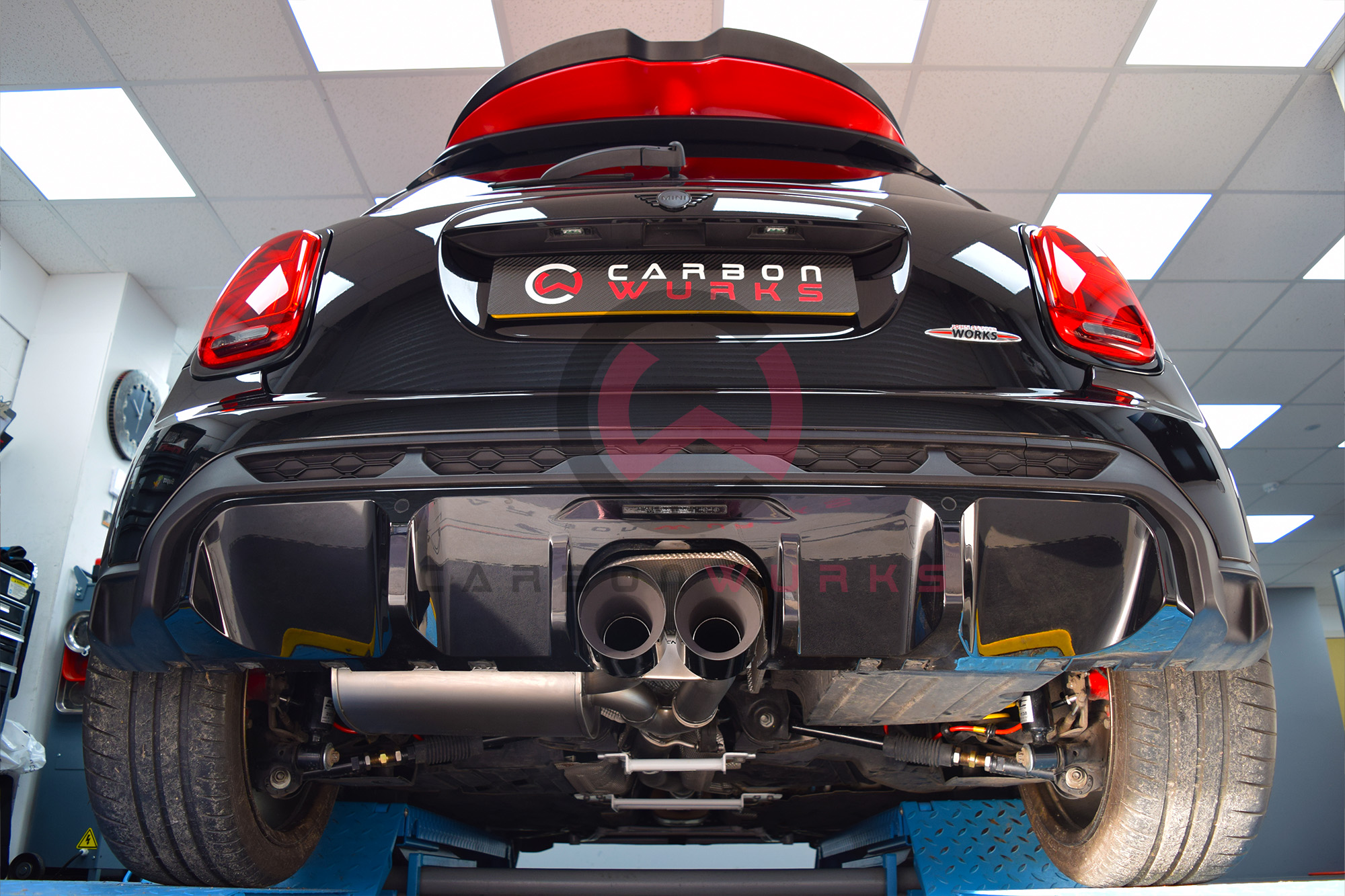 Mini Cooper S / JCW / GP3 F56 / F57 LCI 2 Remus Valve Exhaust System Carbonwurks Poole Bournemouth Dorset
