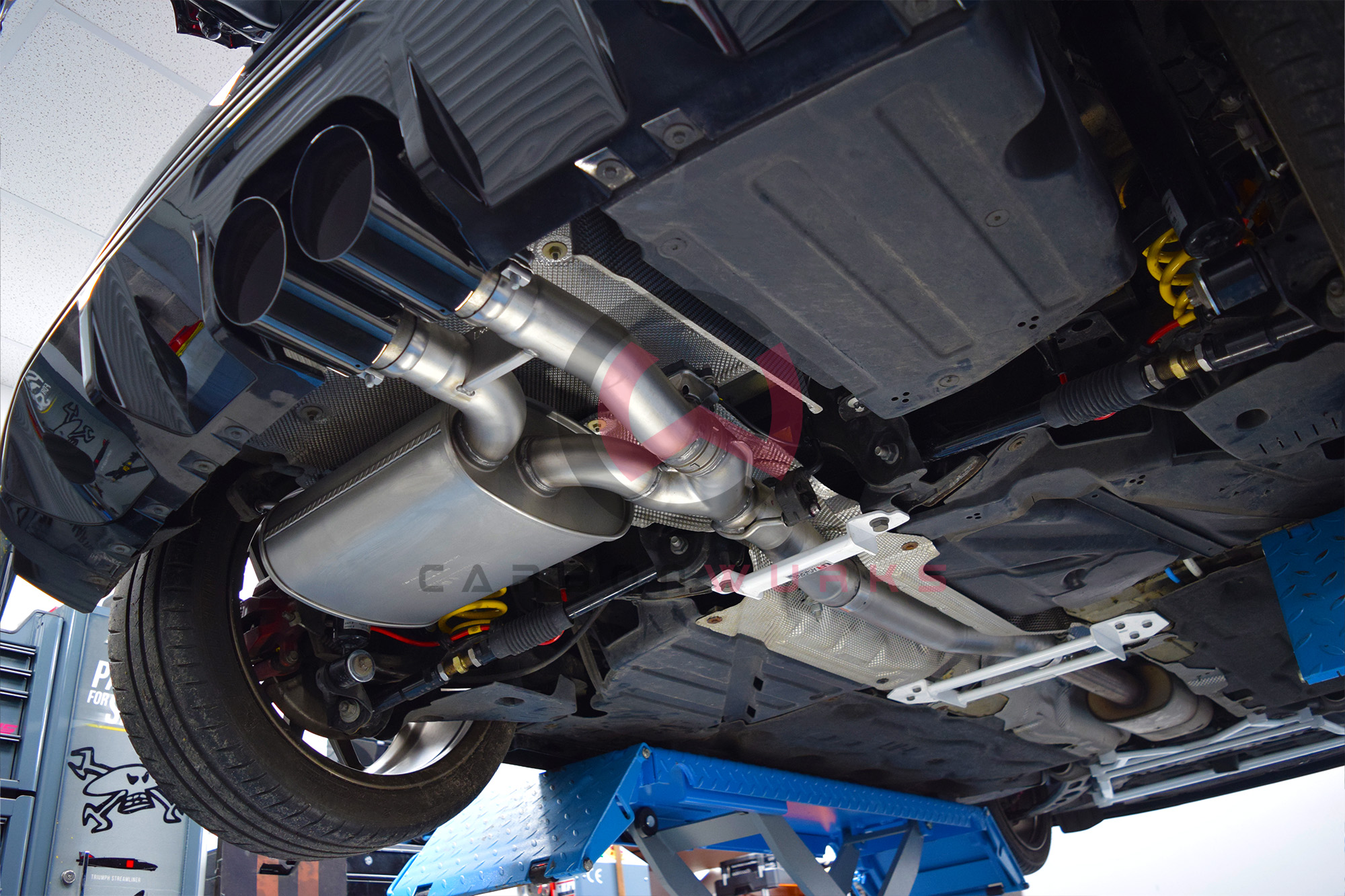 Mini Cooper S / JCW / GP3 F56 / F57 LCI 2 Remus Valve Exhaust System Carbonwurks Poole Bournemouth Dorset