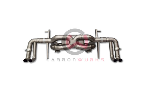 Audi R8 V10 Carbonwurks Performance Titanium Exhaust System