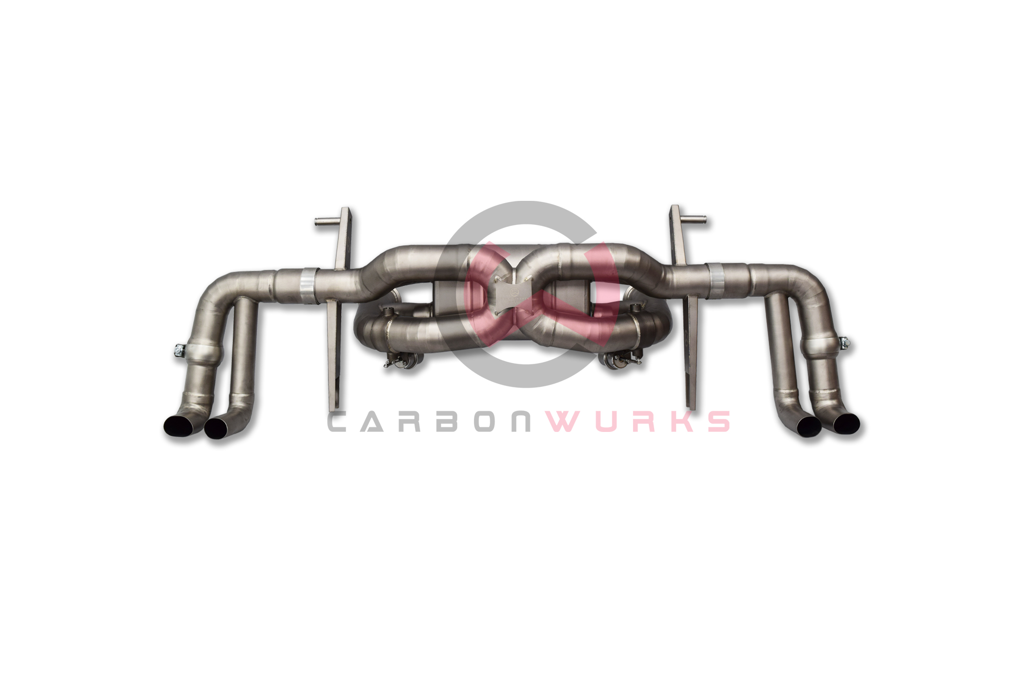 Audi R8 V10 Carbonwurks Performance Titanium Exhaust System