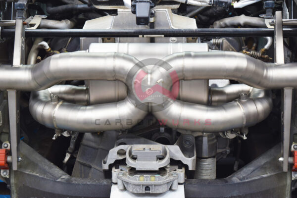 Audi R8 V10 Carbonwurks Performance Titanium Exhaust System