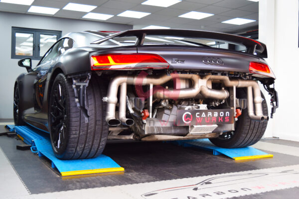 Audi R8 V10 Carbonwurks Performance Titanium Exhaust System