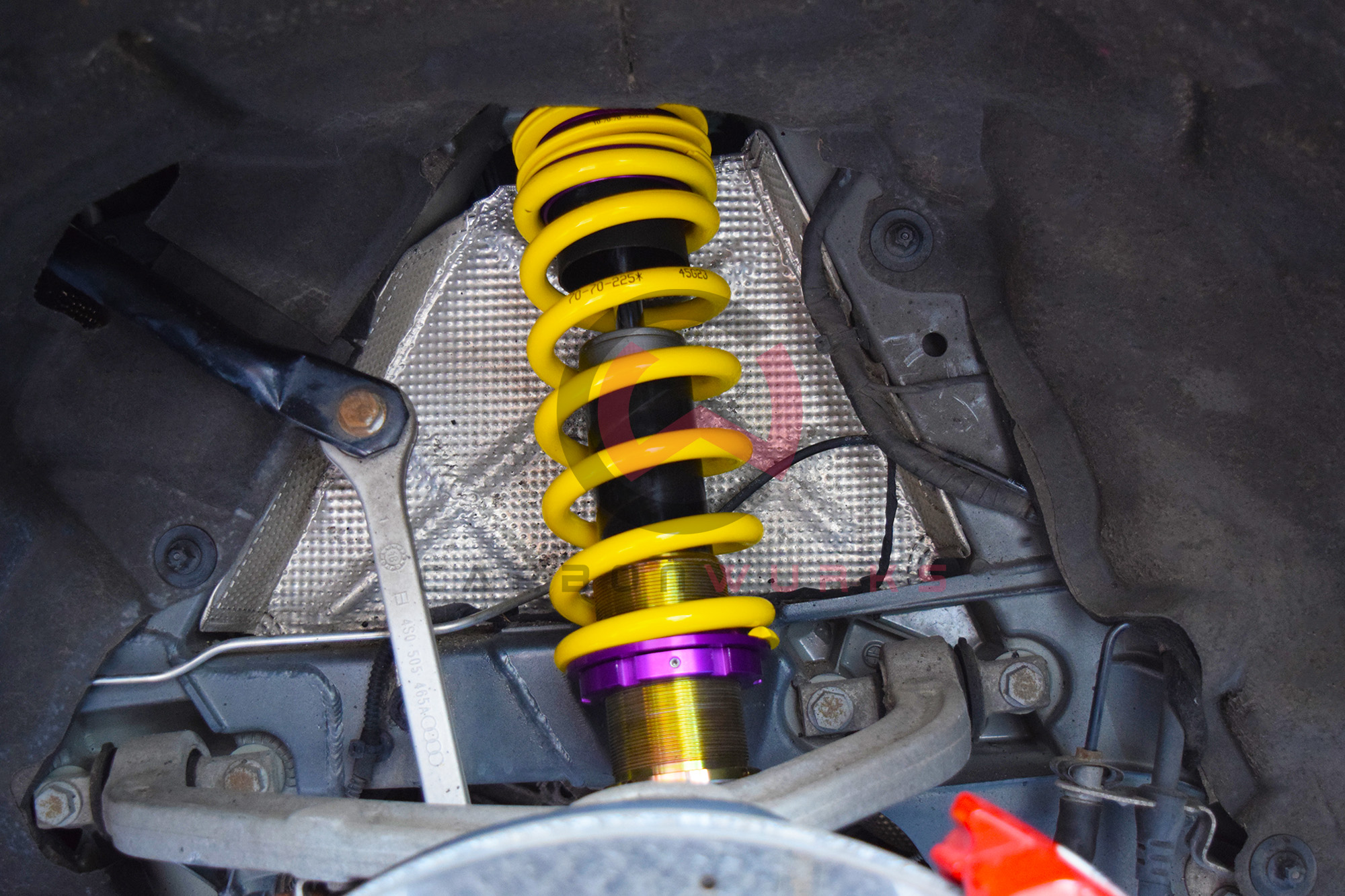 KW Suspension Height Adjustable Springs Audi R8 4S Carbonwurks Poole Bournemouth Dorset