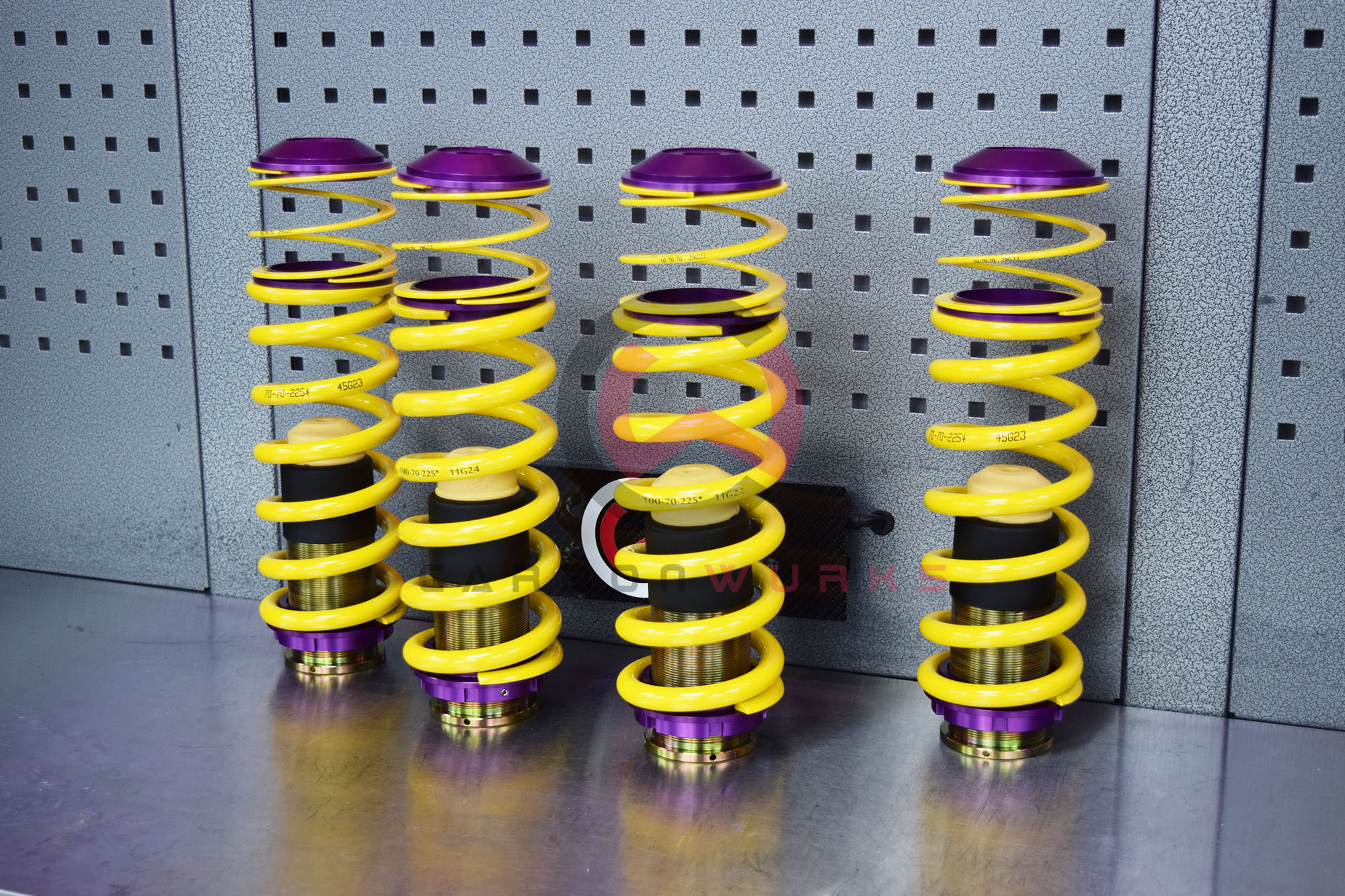KW Suspension Height Adjustable Springs Audi R8 4S Carbonwurks Poole Bournemouth Dorset