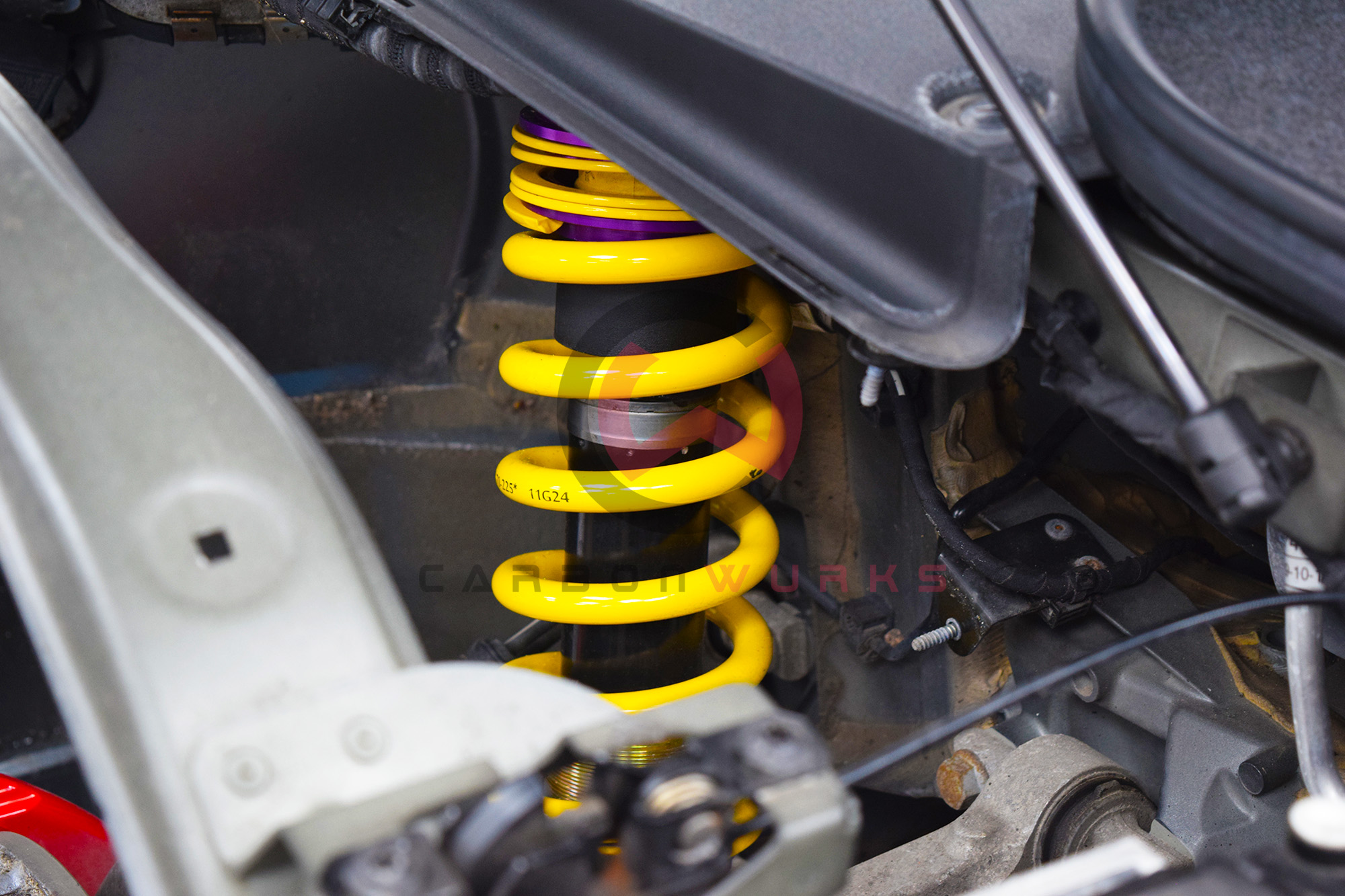 KW Suspension Height Adjustable Springs Audi R8 4S Carbonwurks Poole Bournemouth Dorset