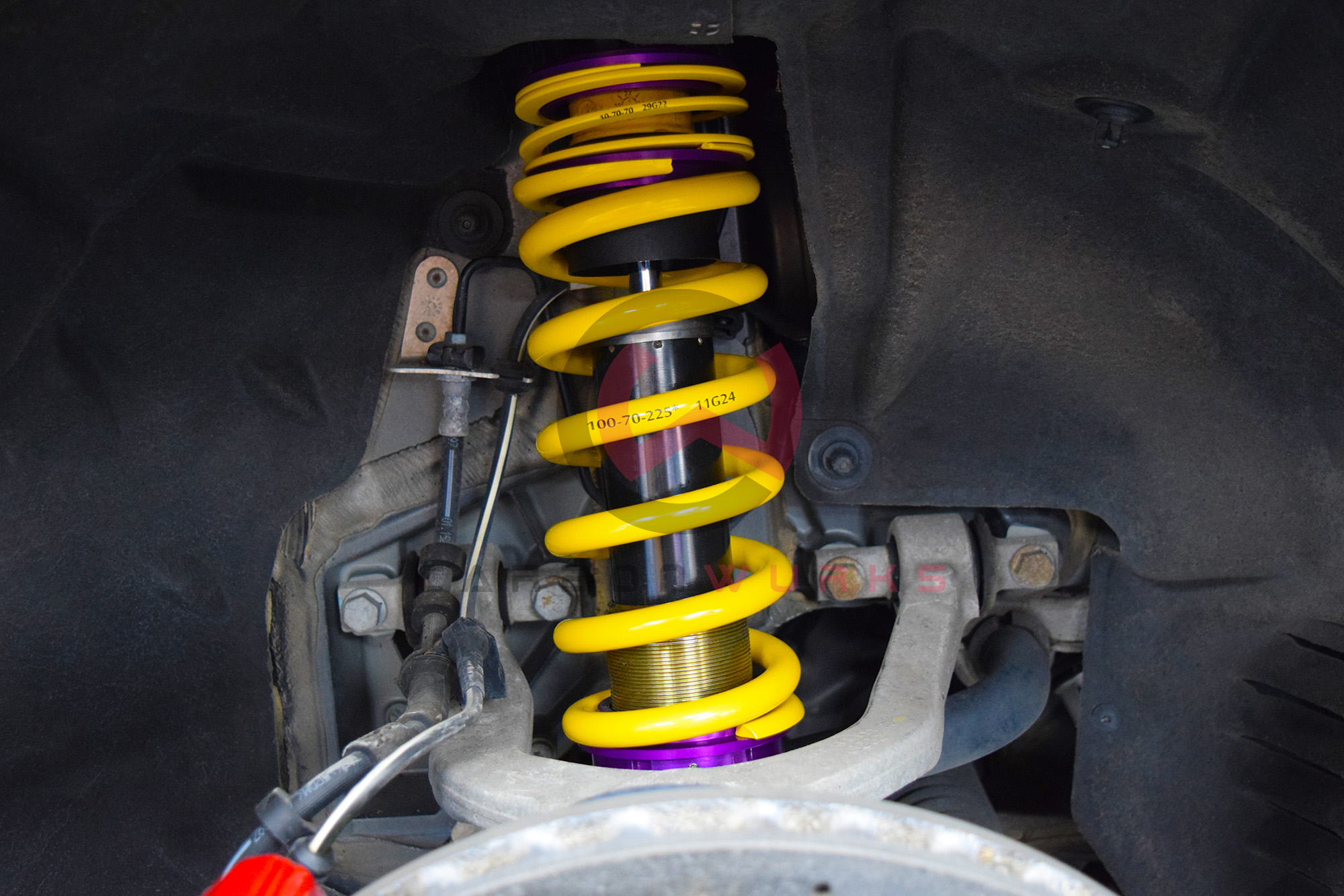 KW Suspension Height Adjustable Springs Audi R8 4S Carbonwurks Poole Bournemouth Dorset