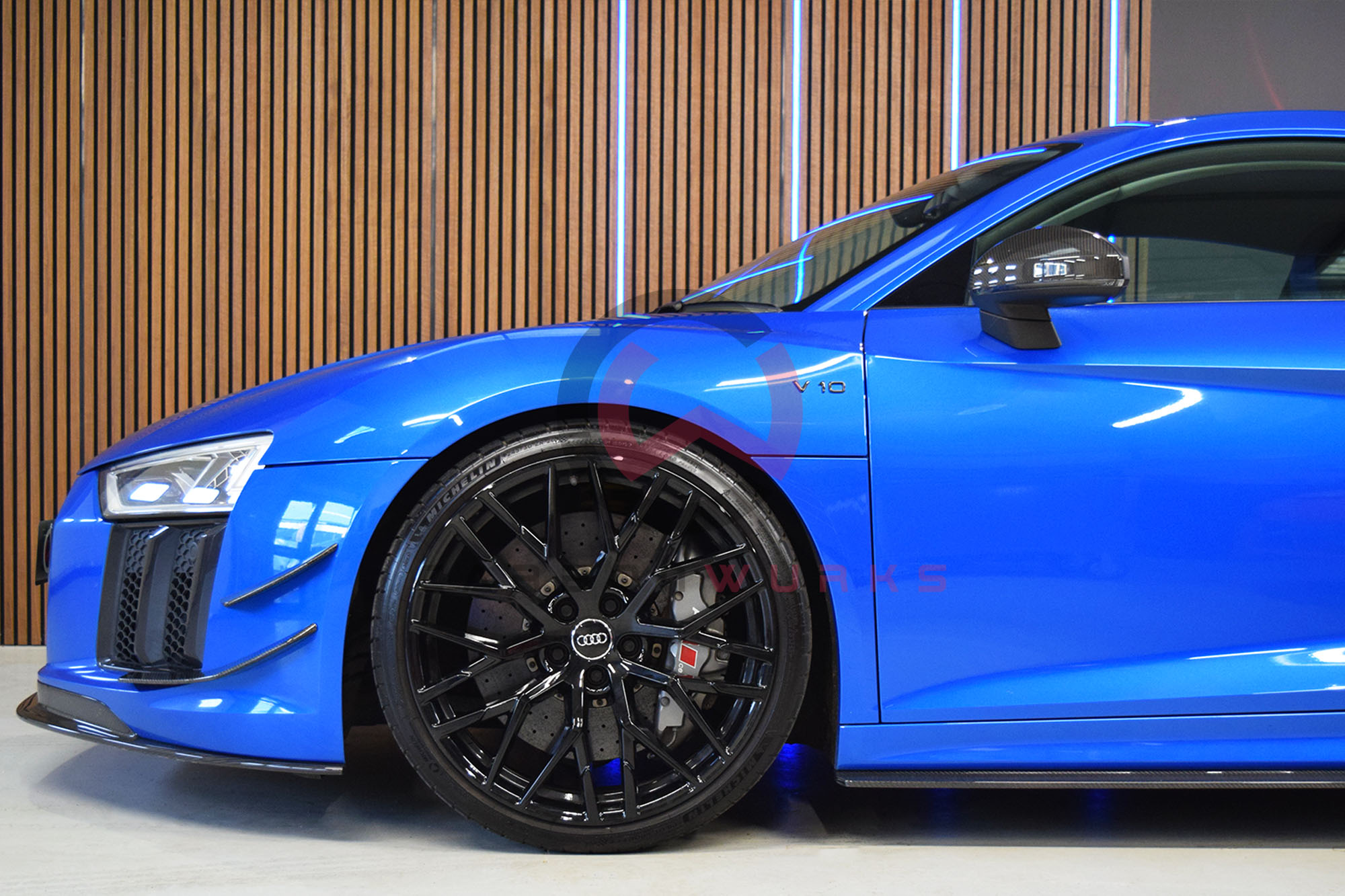 KW Suspension Hydraulic Lift System V4 Audi R8 4S Carbonwurks Poole Bournemouth Dorset