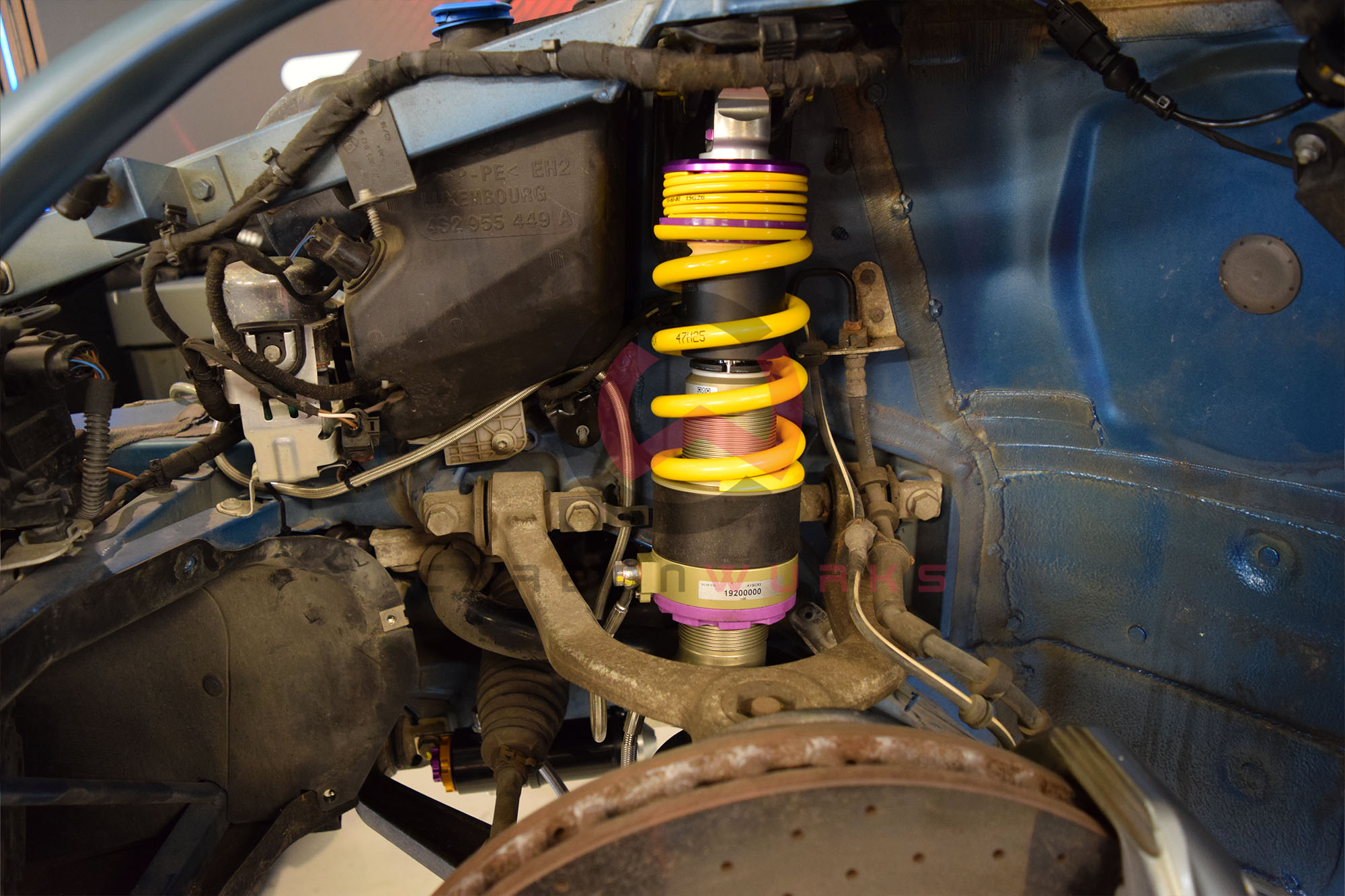 KW Suspension Hydraulic Lift System V4 Audi R8 4S Carbonwurks Poole Bournemouth Dorset