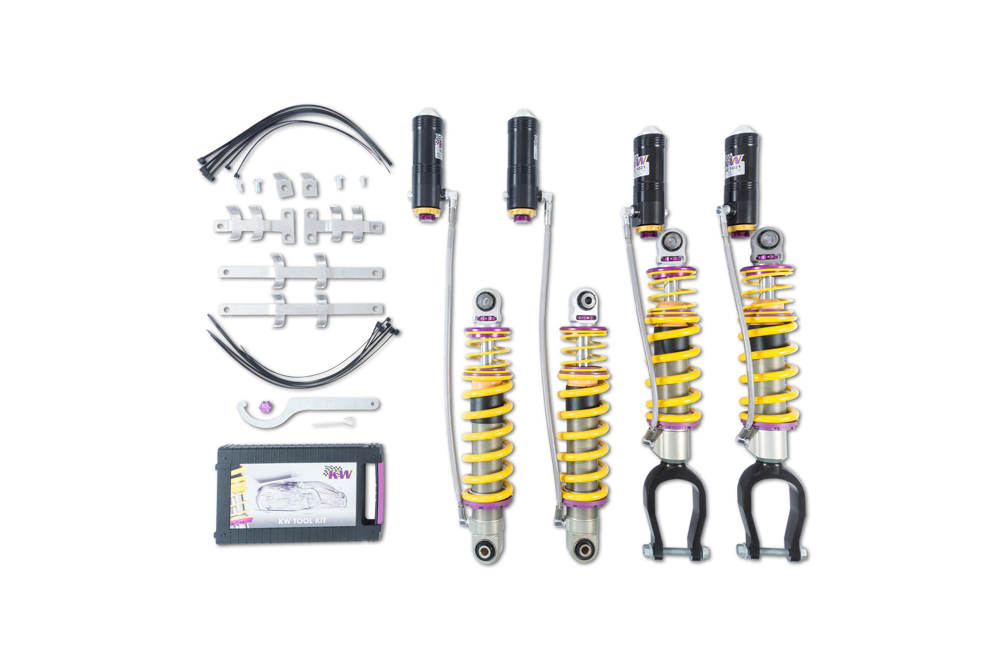 KW Suspension Street Performance Variant 4 Coilovers Audi R8 4S Carbonwurks Poole Bournemouth Dorset