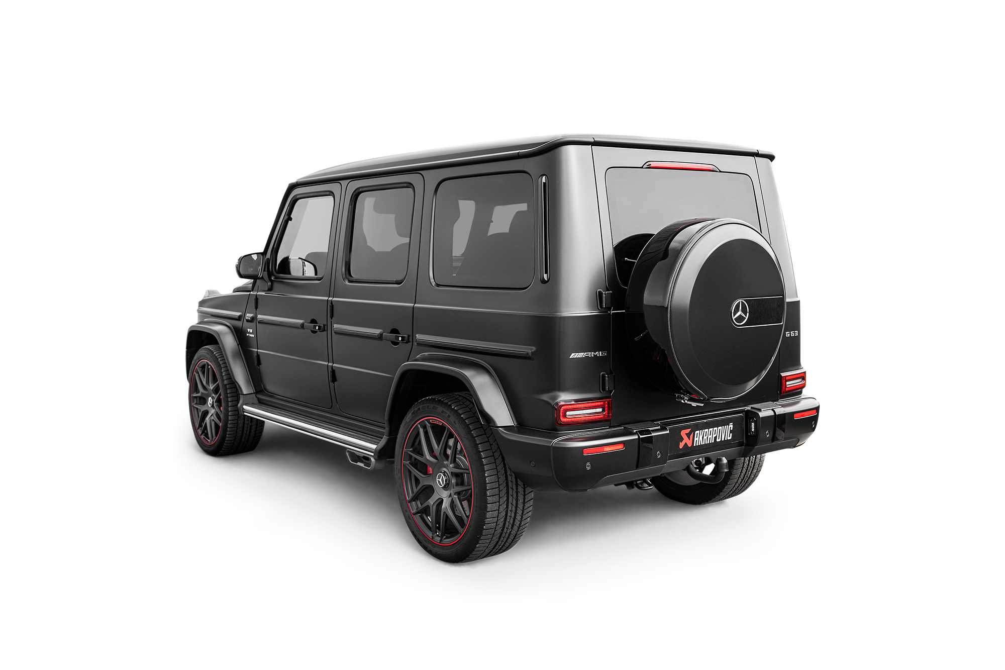 Mercedes G63 W463A 2019 - 2024 Akrapovic Exhaust System Carbonwurks Poole Bournemouth Dorset