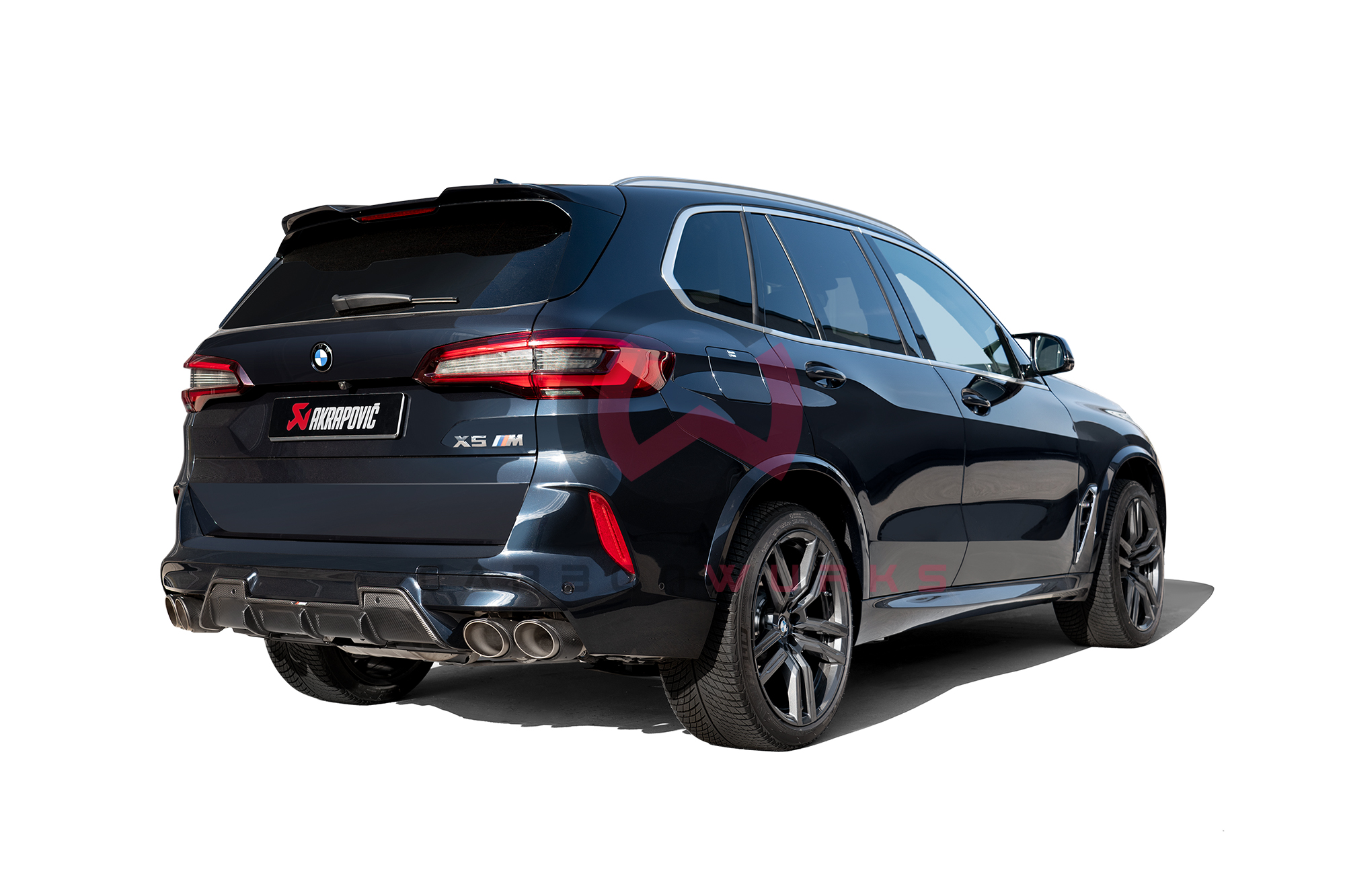 BMW X5M (F95) / X6M (F96) 2020 Akrapovic Exhaust System Carbonwurks Poole Bournemouth Dorset
