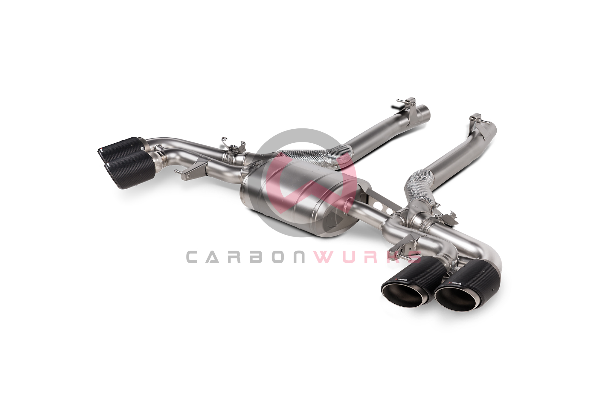 BMW X5M (F95) / X6M (F96) 2020 Akrapovic Exhaust System Carbonwurks Poole Bournemouth Dorset