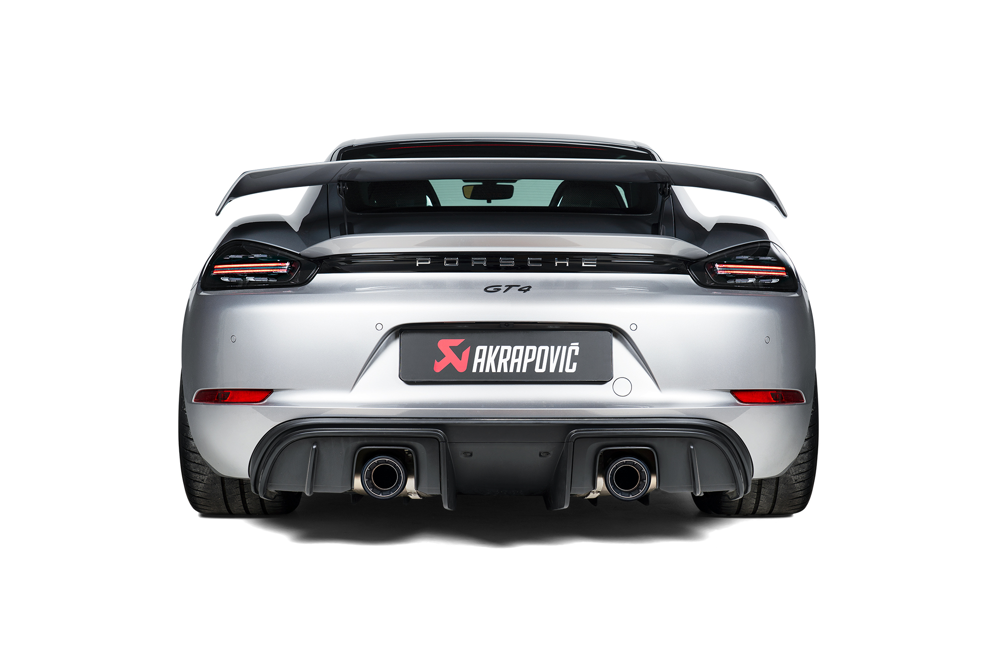 Akrapovic Porsche 718 Cayman GT4 & Spyder Akrapovic Exhaust System Carbonwurks Poole Bournemouth Dorset